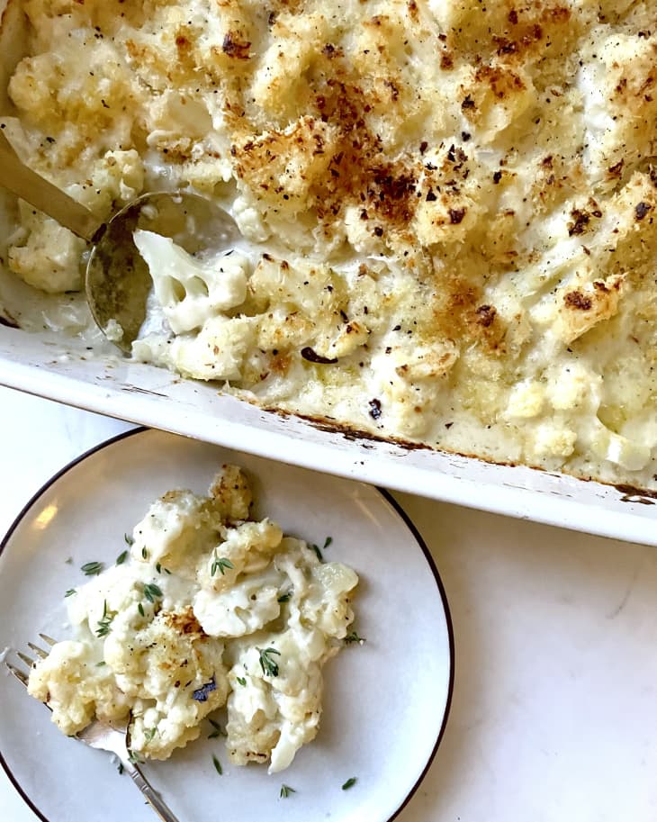 Cauliflower au Gratin Recipe The Kitchn